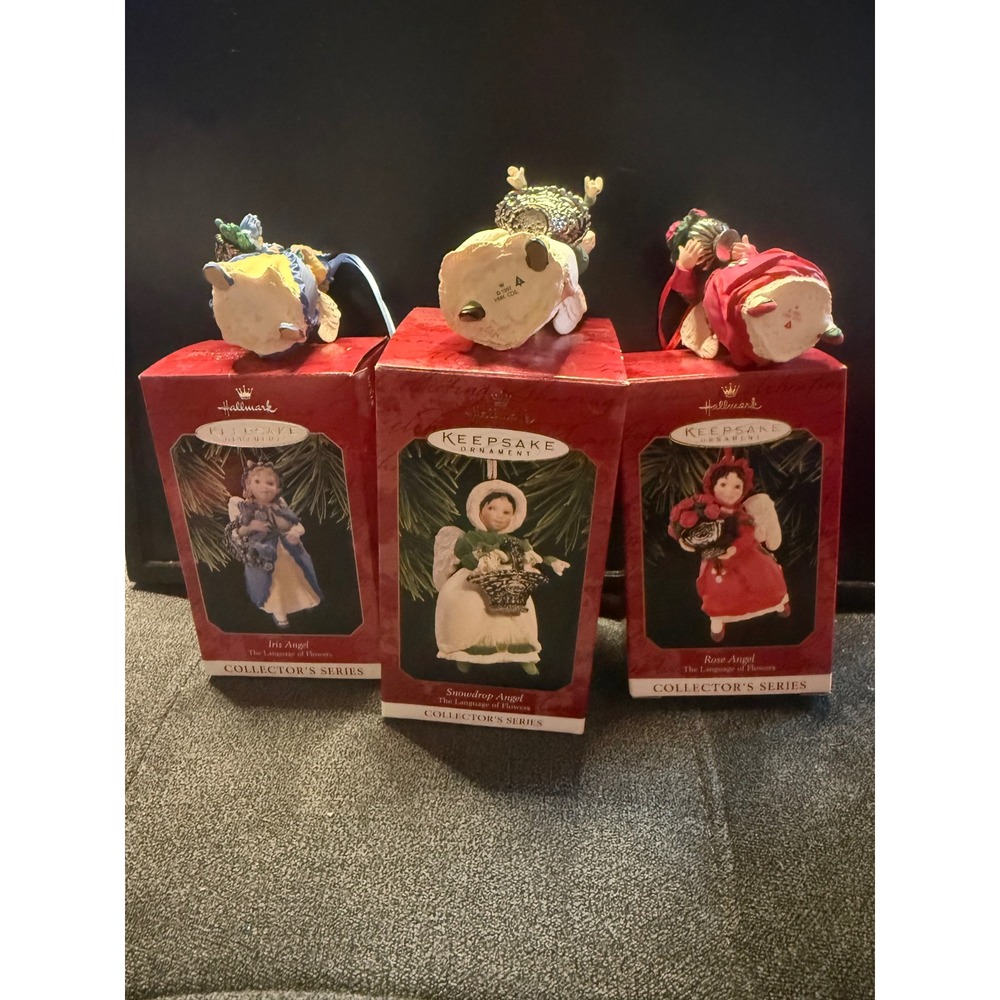 Hallmark Keepsake Ornament Lot 3  AngelS